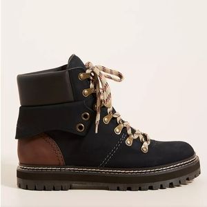 See by Chloe Hiker Boots - black